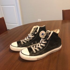 Black High Top Converse